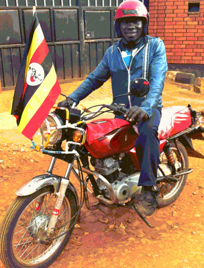 boda boda driver Uganda