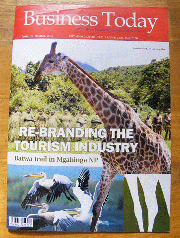 Business Today Magazine cover Uganda