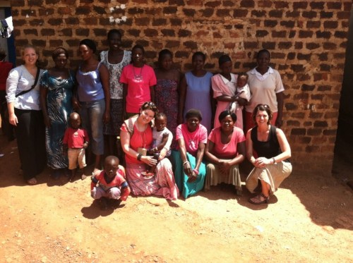 Angela Dempsey Aggie's Arts Uganda. group photo