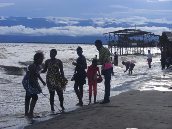 Burundi travel blog Lake Tanganyika beach 