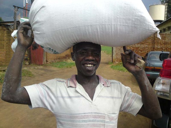 Ugali flour seller Bujumbura