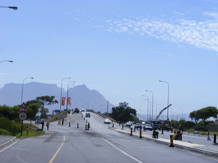 Cape Town airport road