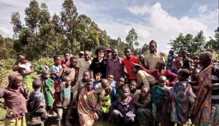 Charlotte Diary of a Muzungu visits Batwa Village Mgahinga with Volcanoes Safaris Uganda