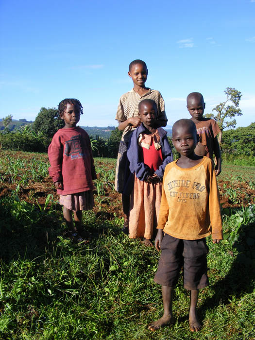 climbing Mount Elgon, hiking, Uganda, children