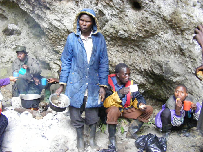 cave, climbing Mount Elgon, hiking, Uganda