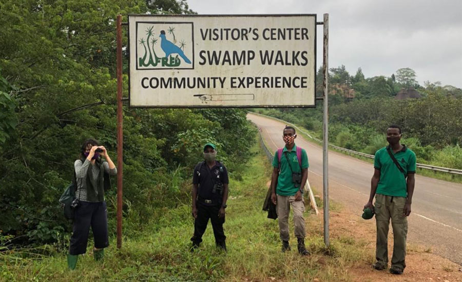 conservation during pandemic. Uganda. Diary of a Muzungu