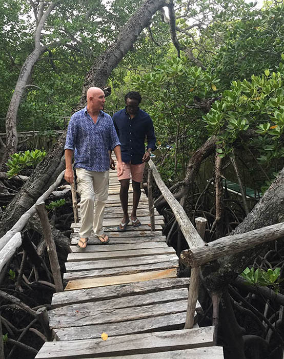 Crab Shack Dabaso Mida Creek mangroves boardwalk. Diary of a Muzungu