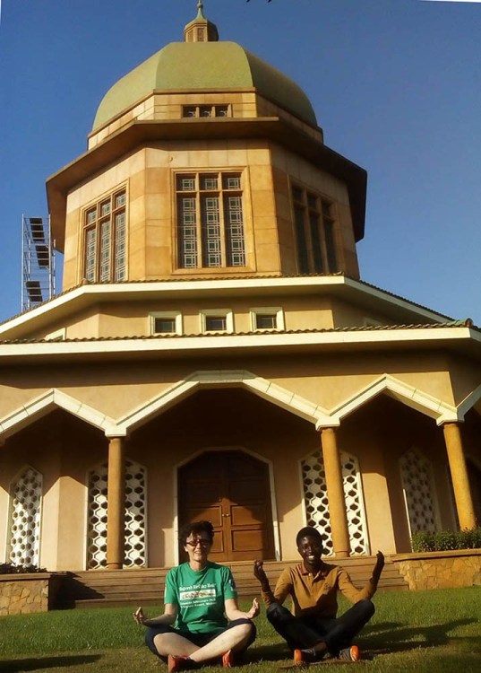 Dairy of a Muzungu meets Ian Ortega. Baha'i Temple, Kampala