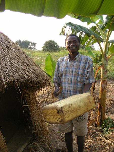 human wildlife conflict, Deo's model homestead, Ishasha