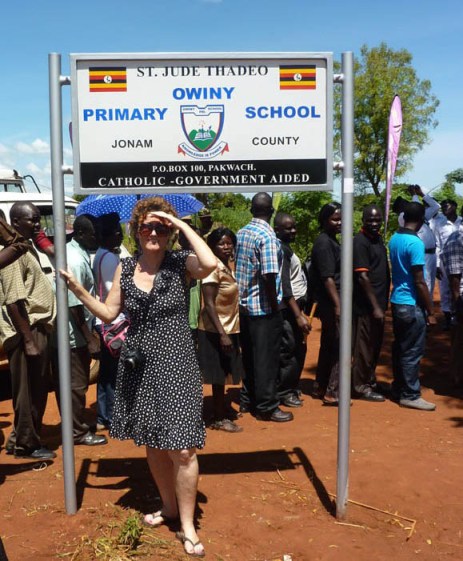 Diary of a Muzungu Pokwero sign Uganda solar eclipse