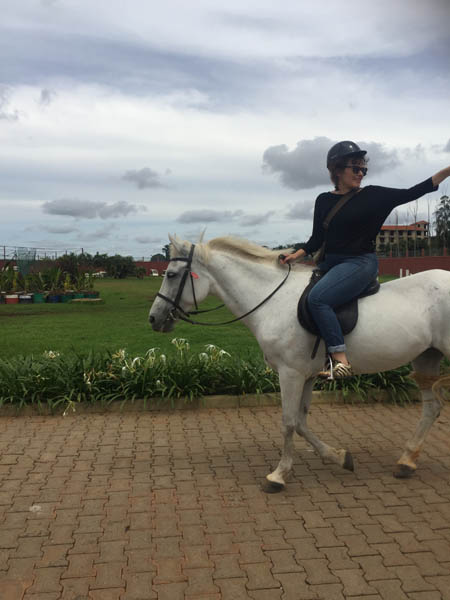 horse riding Kampala. Speke Resort equestrian centre