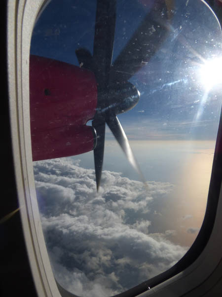 Diary of a Muzungu. View from Jambojet flight Entebbe Nairobi 