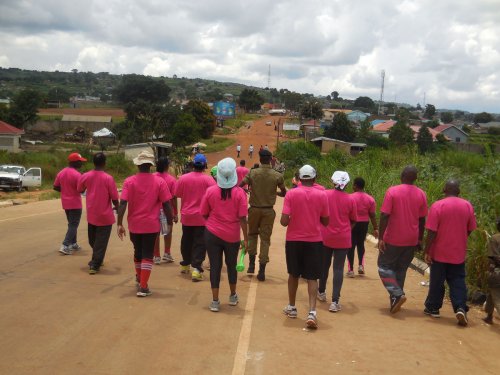 Kampala Hash House Harriers. Oraba border, West Nile