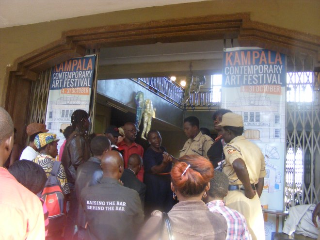 KLA ART 014 Exhibition, Rift Valley Railways Kampala train station