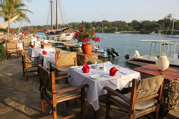 dhow dinner La Marina Mtwapa Mombasa