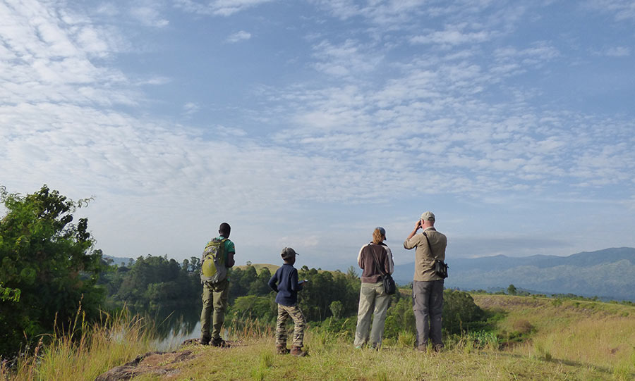 Lake Bikere, Fort Portal. Nature Uganda bird count