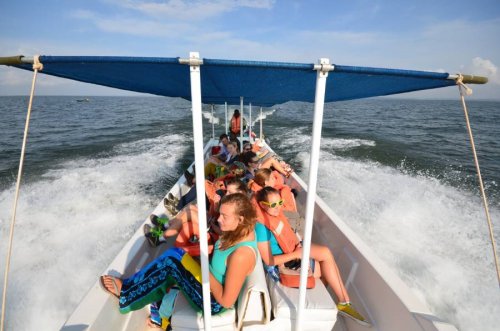 Lake Victoria boat cruise. Wild Frontiers Uganda