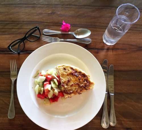 Light lunch. Semliki Safari Lodge Uganda. Charlotte Beauvoisin