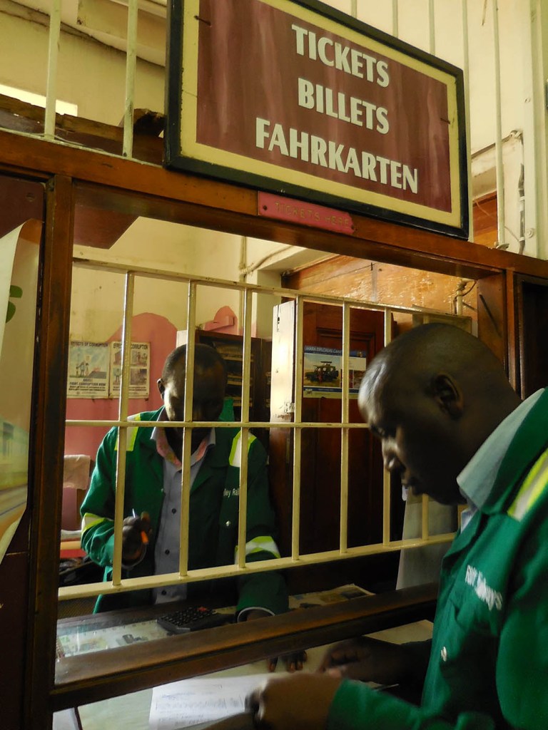 Lunatic Express Nairobi railway ticket office