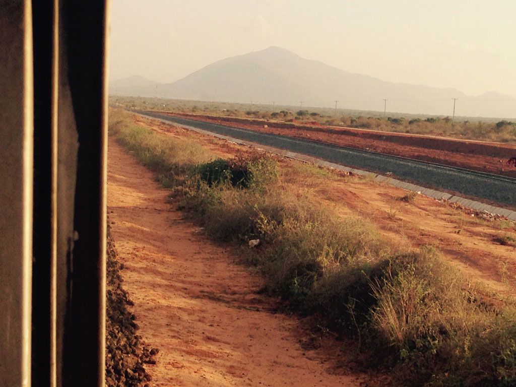 Lunatic Express view of Mombasa Road