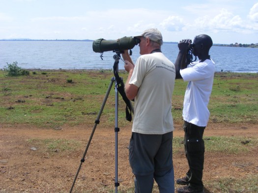 Male birders Uganda