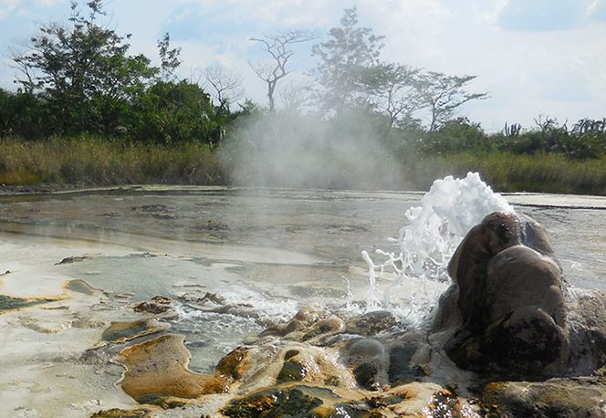 Male Hot Spring. Sempaya, Semliki, Uganda