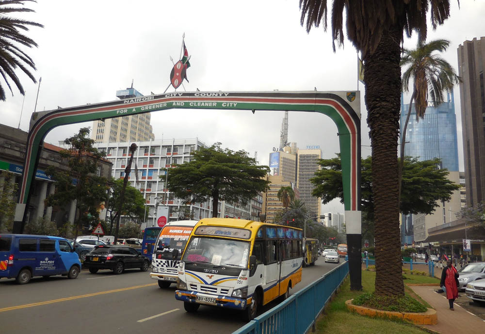 matatus Nairobi streets