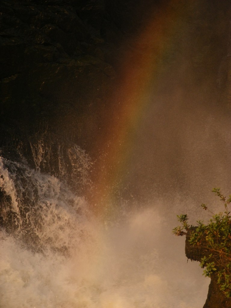 Murchison Falls Devil's Cauldron rainbow