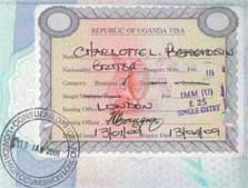 Republic of Uganda visa