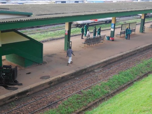 Rift Valley Railways Kampala, train platform. PHOTO Diary of a Muzungu