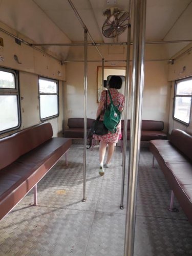 Rift Valley Railways Kampala train carriage. PHOTO Diary of a Muzungu