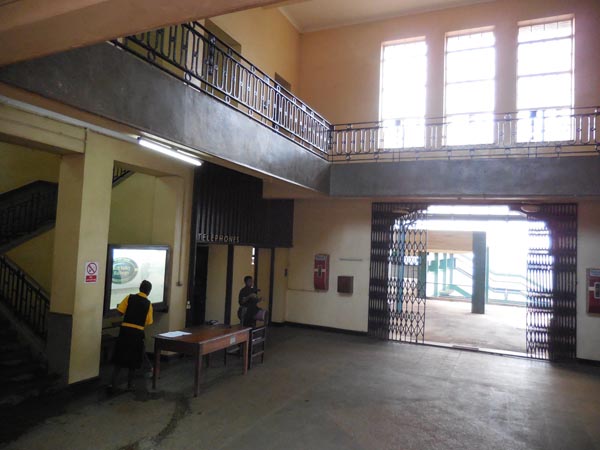 Rift Valley Railways Kampala train station interior