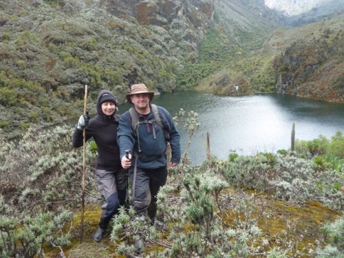 Lake Kitandara. Rwenzori trekking ruwenzori 