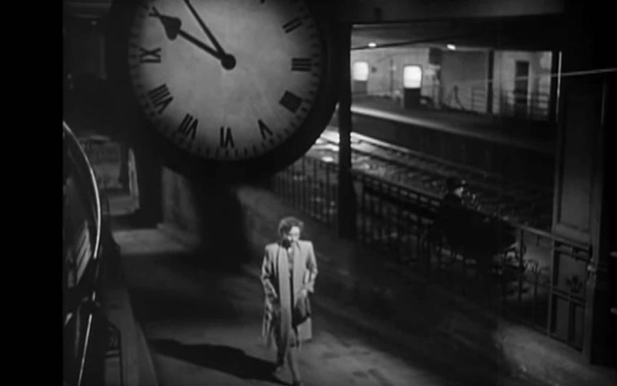 Brief Encounter. station clock