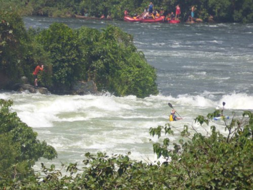 kayakers. rafters. Jinja. The Haven