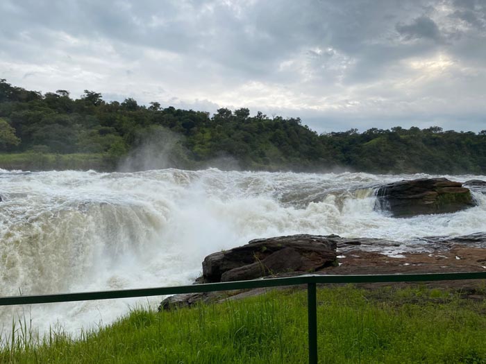 Top of the Falls. Dolphin Tours and Travel Uganda