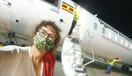 Uganda Airlines. Mombasa. Charlotte Beauvoisin, Diary of a Muzungu