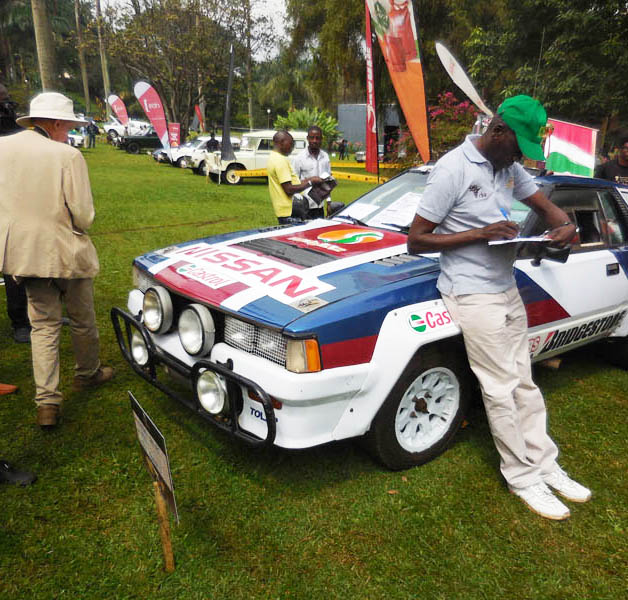 Bob Dewar Kampala Sheraton grounds