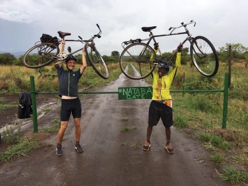 Uganda Cycling Trail. Kisoro to Karamoja by bike. Alexander Bongers, Johan Lawrence - Copyright Theo Vos 