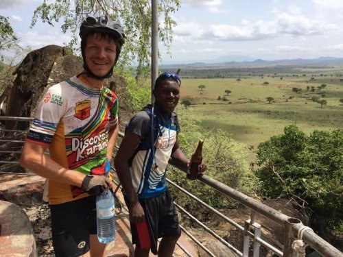 Uganda Cycling Trail. Kisoro to Karamoja by bike. Alexander Bongers, Johan Lawrence - Copyright Theo Vos 