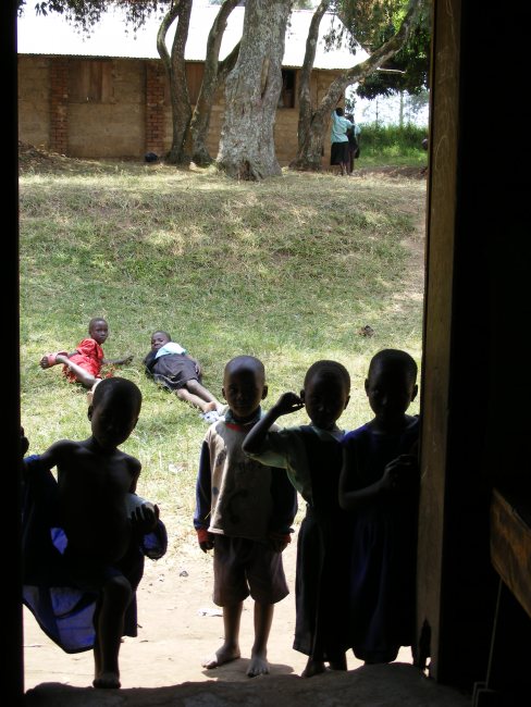 Ugandan schoolchildren