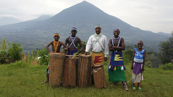 Virunga Lodge Intore dancers Rwanda