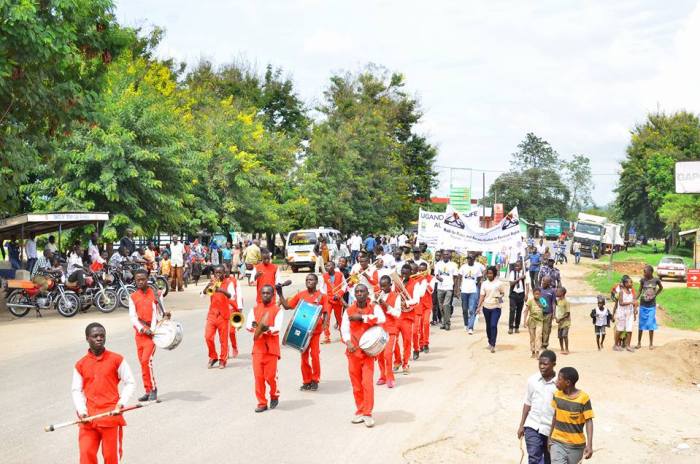 Walk for Peace and Reconciliation in the Rwenzori Region. Photo L-Joe Experience Lyadda Joseph Joe