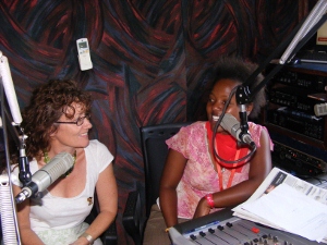 Diary of a Muzungu interview on 93.3 KFM Radio Kampala with Phyllis