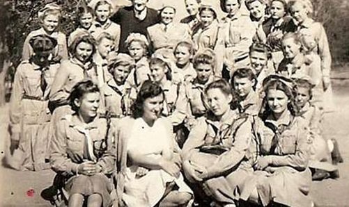 Young Polish women living in exile in Uganda in 1940s. PHOTO Uganda National Archives